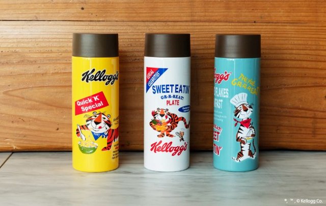 Kellogg's】﻿ ケロッグシリーズのステンレスボトルが新登場