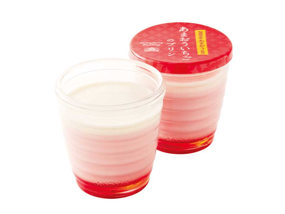 福岡 あまおういちごのプリン