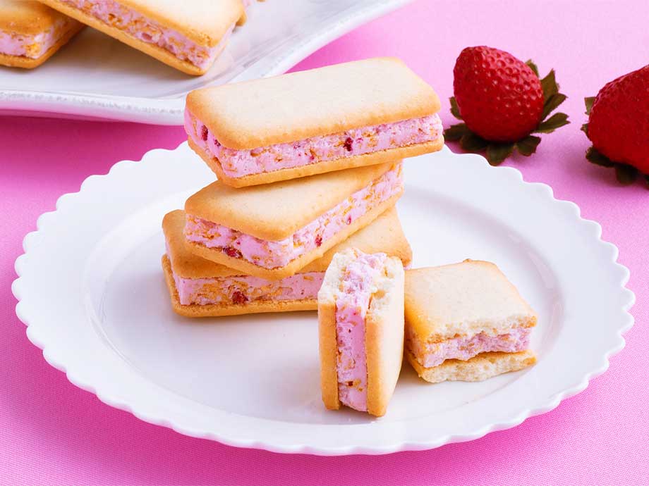 あまおう苺のバターサンド 5個入