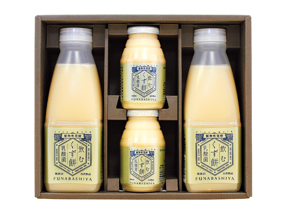 飲むくず餅 乳酸菌（520g×2本、150g×2本）セット