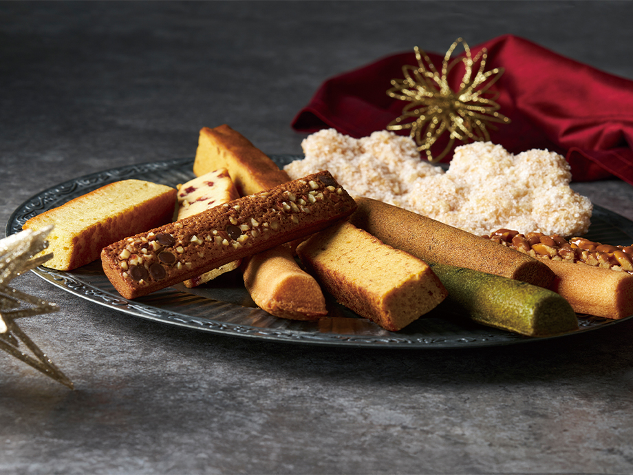 バトン10本入り、はちみつパイ9枚詰合せ