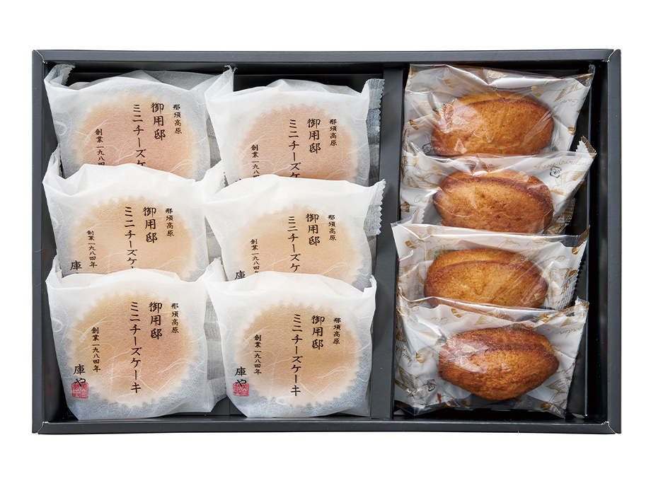 ミニチーズケーキ6個セットと焼菓子セット（2種類から1つ）