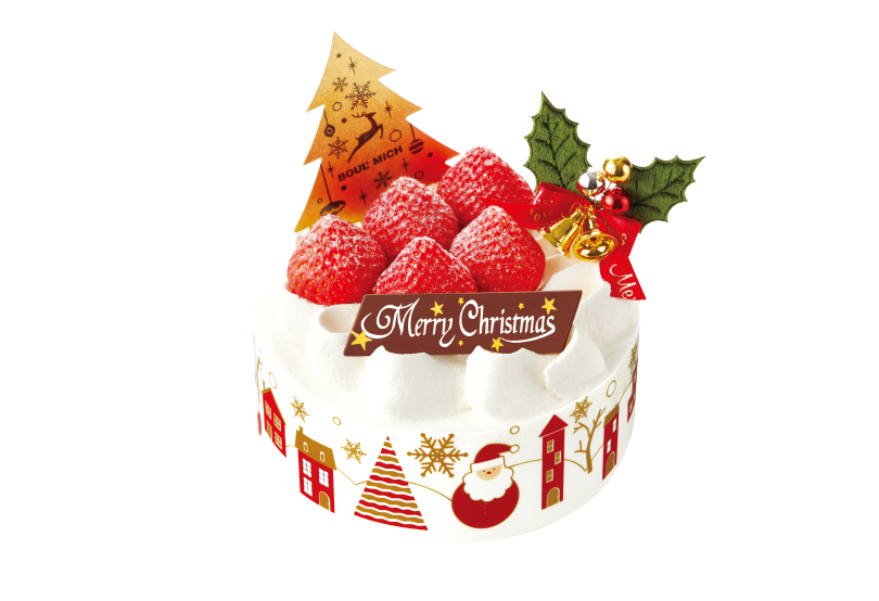 クリスマス・苺ショートケーキ