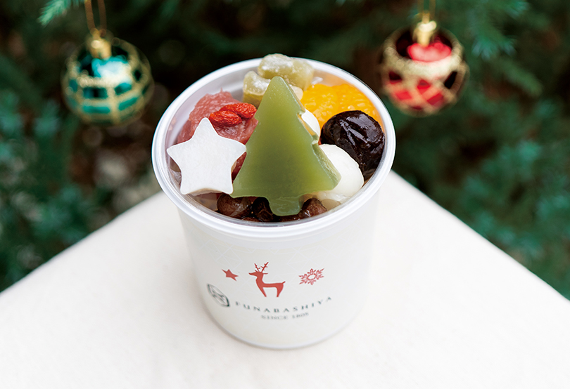 クリスマスあんみつ