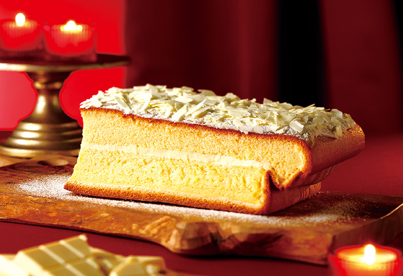 雪降るブッシュ・ド・ノエルカステラ