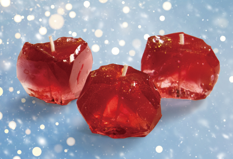 メテオライトキャンドル レッド