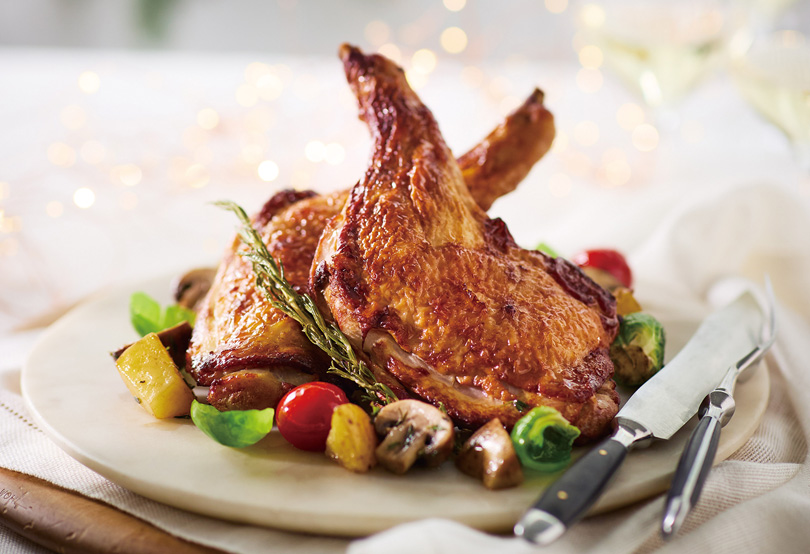 桜島どりのもも肉ロースト