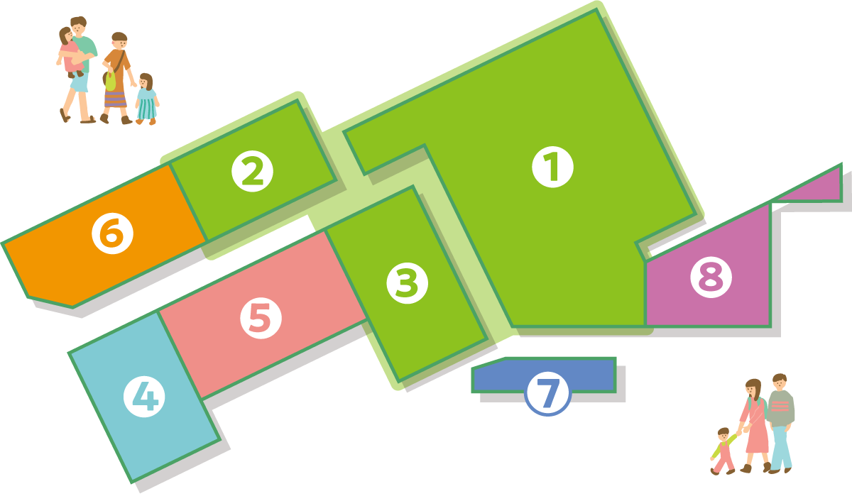 みんなの遊び場 ソラフルパーク フロアガイド